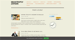 Desktop Screenshot of misantrop.info
